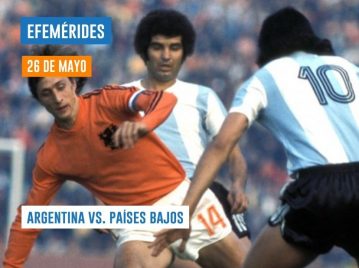 26 de mayo - Argentina VS. Países Bajos 1974