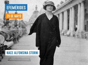 Efemérides del 9 de mayo - Alfonsina Storni