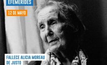 12 de mayo - Alicia Moreau De Justo