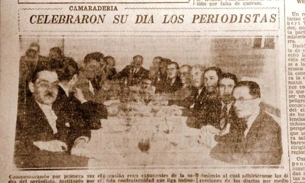 Día del Periodista en Argentina - 1938