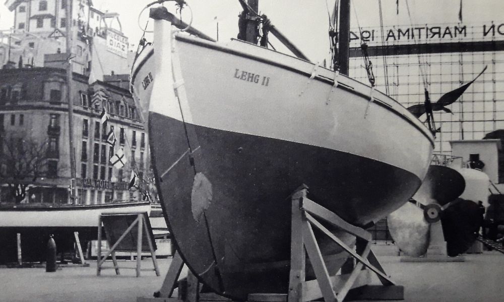 LEHG II, el barco del argentino que dio la vuelta al mundo en 1942 y 1943