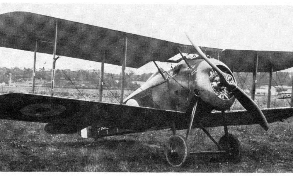 Avión de combate, 1920.