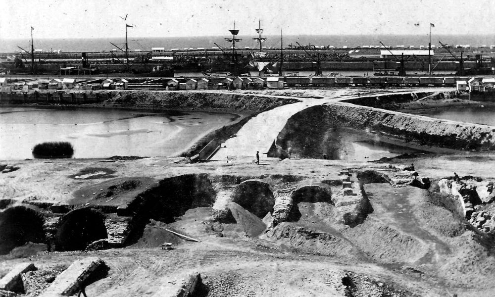 Construcción de Puerto Madero - 1895