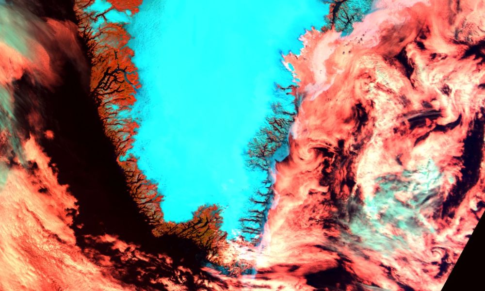 Groenlandia - Imagen Satelital