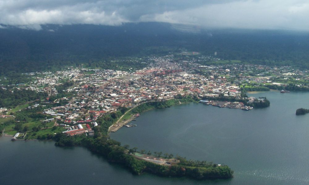 Malabo, capital de Guinea Ecuatorial.