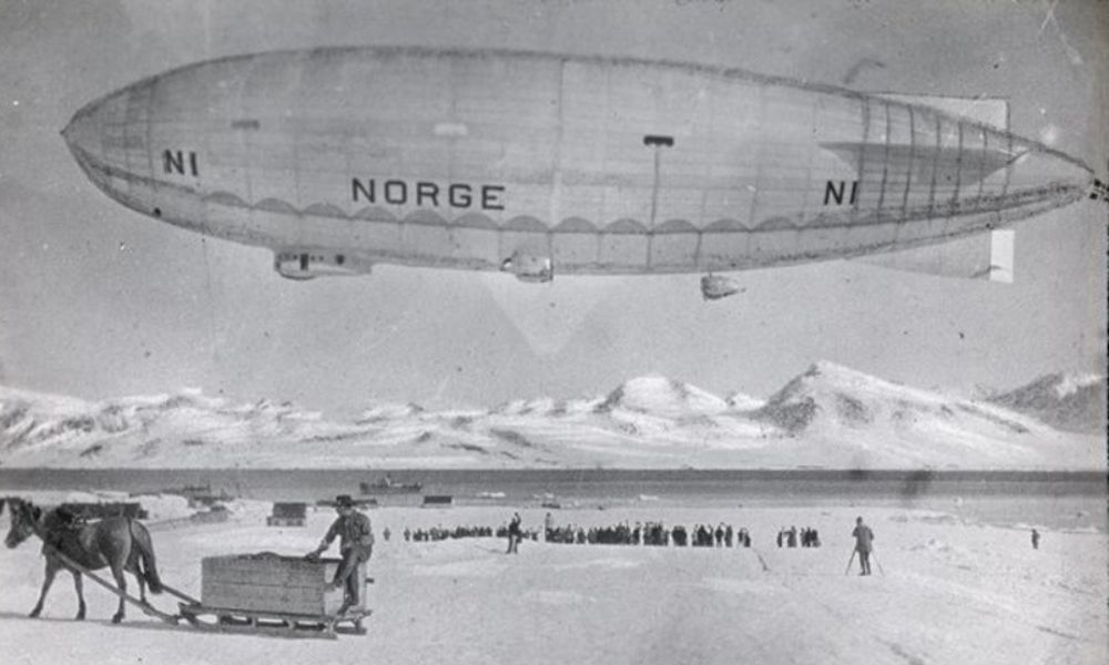 Dirigible Norge - Roald Amundsen, de Noruega