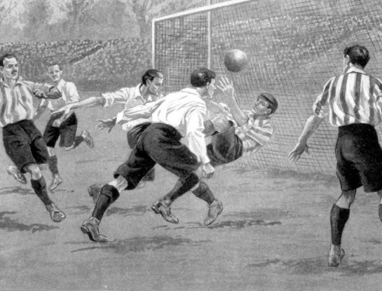 ¿Cuándo se jugó el primer partido de fútbol en Argentina?