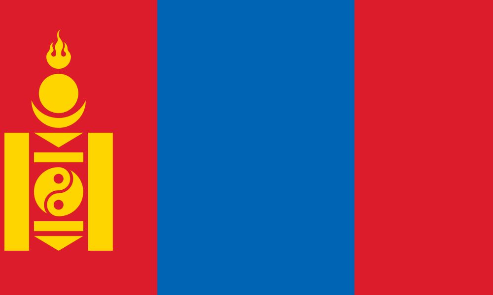 Bandera de Mongolia