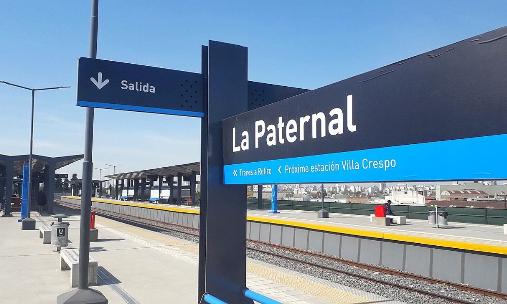 Estación de La Paternal. 