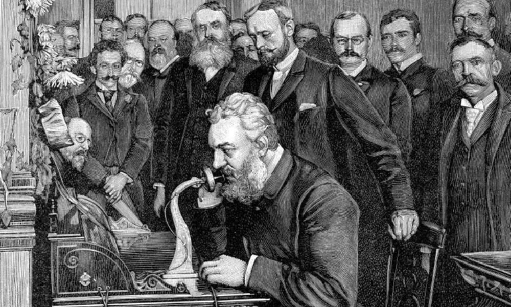 Primer llamado telefónico de la historia - Alexander Graham Bell