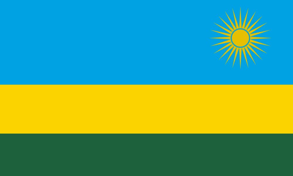 Bandera de Ruanda