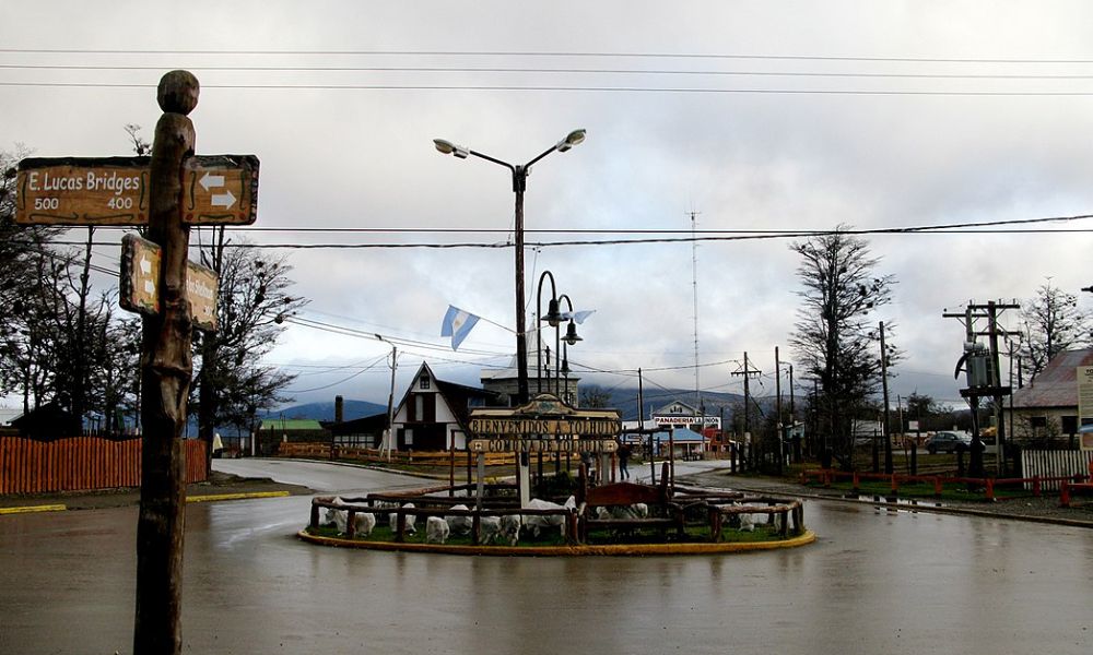 Centro del departamento más joven de Argentina.