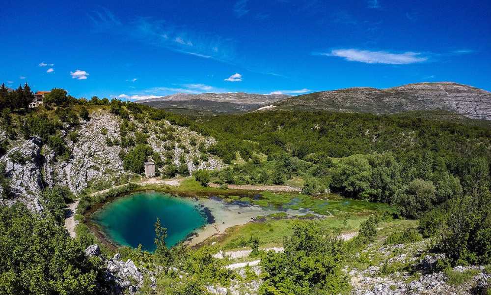 Ojo de la Tierra, en Croacia