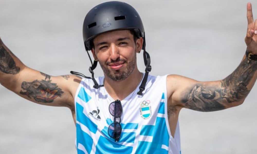 José Maligno Torres, medallista olímpico argenino - París 2024 - Compitió en BMX