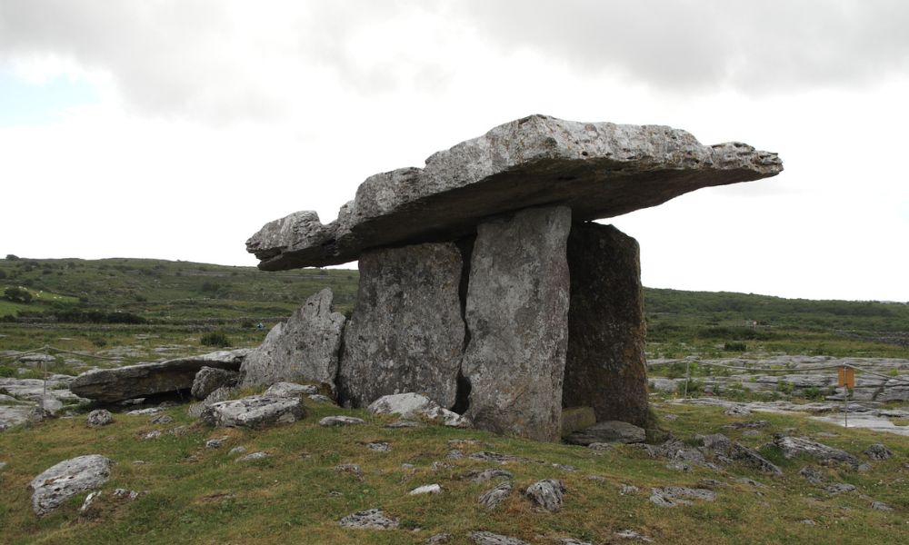 Dolmen de El Burren, en Europa