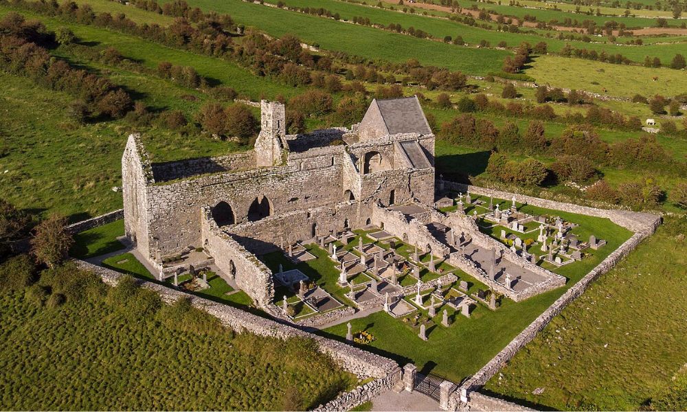 Abadía de Corcomroe, al centro-oeste de Irlanda