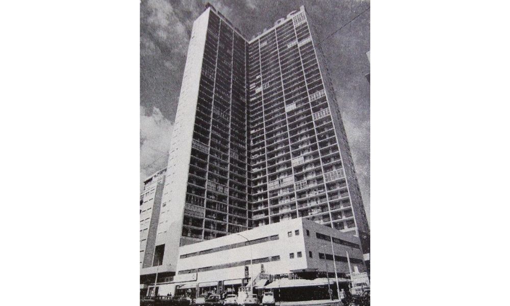 El Palacio Cosmos tras su inauguración. 