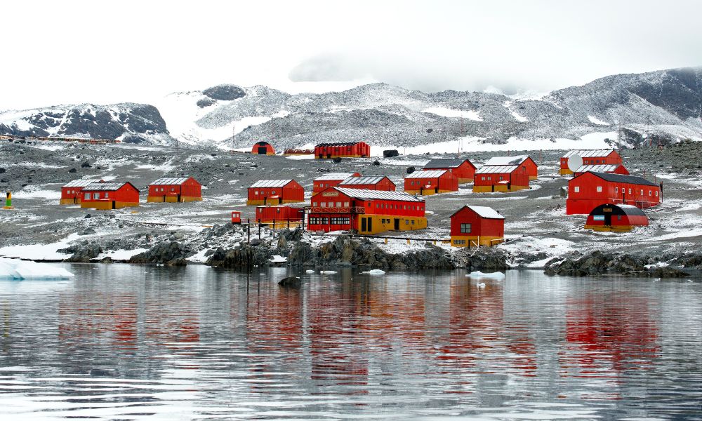 Base Esperanza, donde se registró la temperatura más alta de la Antártida.