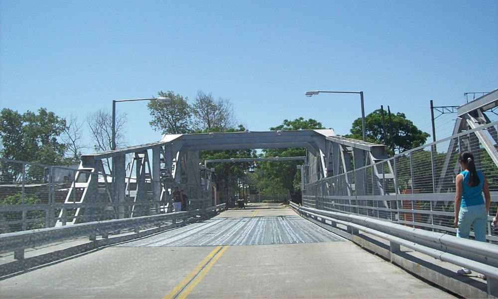 El puente tras su rehabilitación, en 2008.