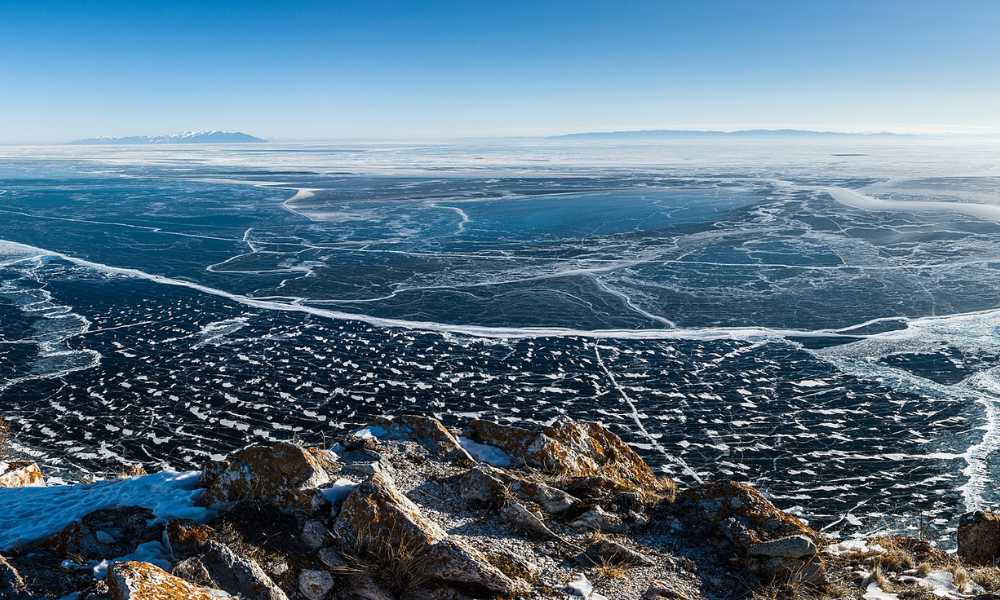 Lago Baikal, en Rusia