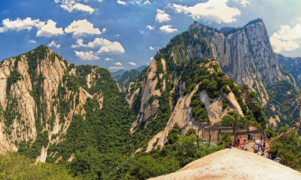 Montaña Hua Shan, una de las cinco sagradas del taoísmo