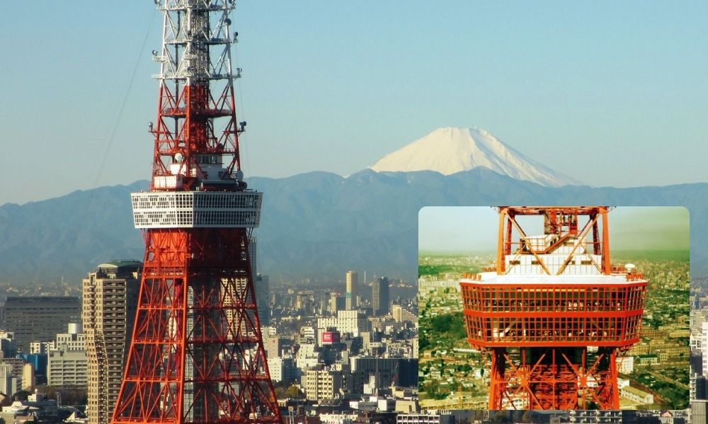 Plataforma de la Torre de Tokio, en Japón