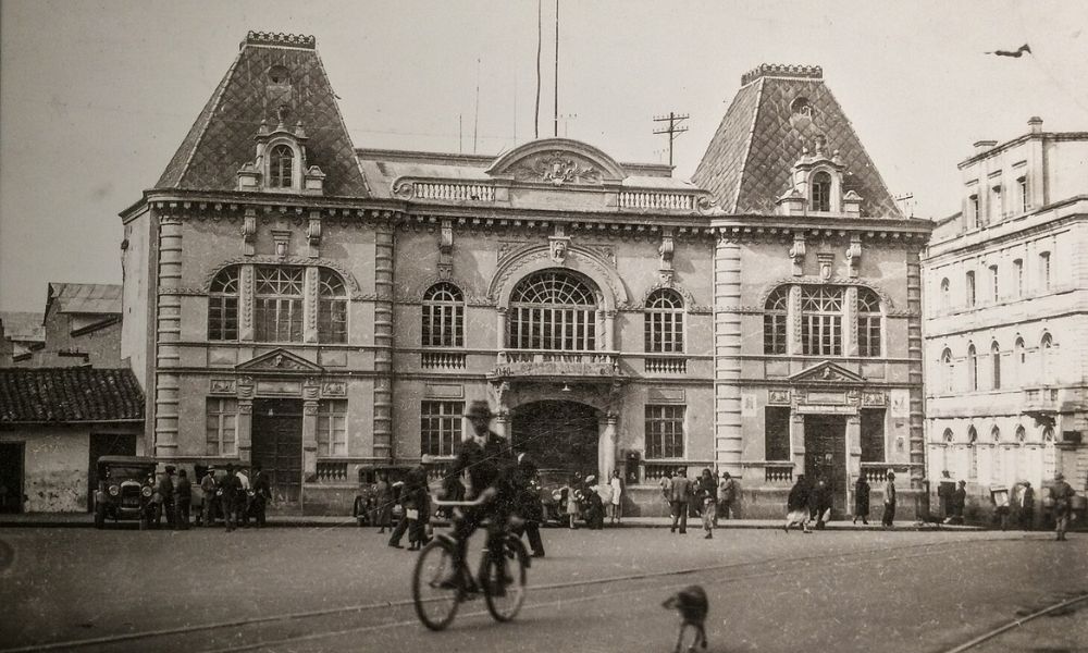 Antigua Biblioteca Nacional de Quito.