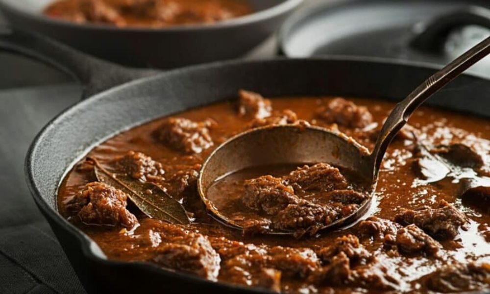 Detalles del aspecto de la comida más picante del mundo. 