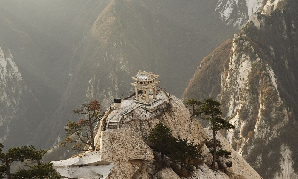 Montaña Hua Shan, una de las cinco sagradas del taoísmo