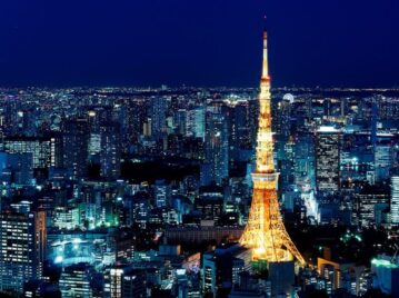 Torre de Tokio, la segunda más alta de Japón
