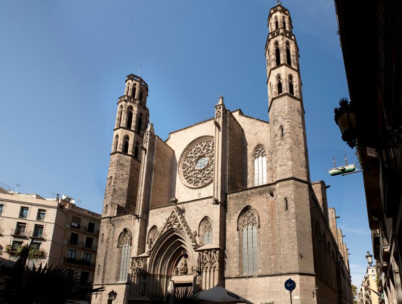 Basílica de Santa María del Mar, una construcción de siete siglos en Barcelona