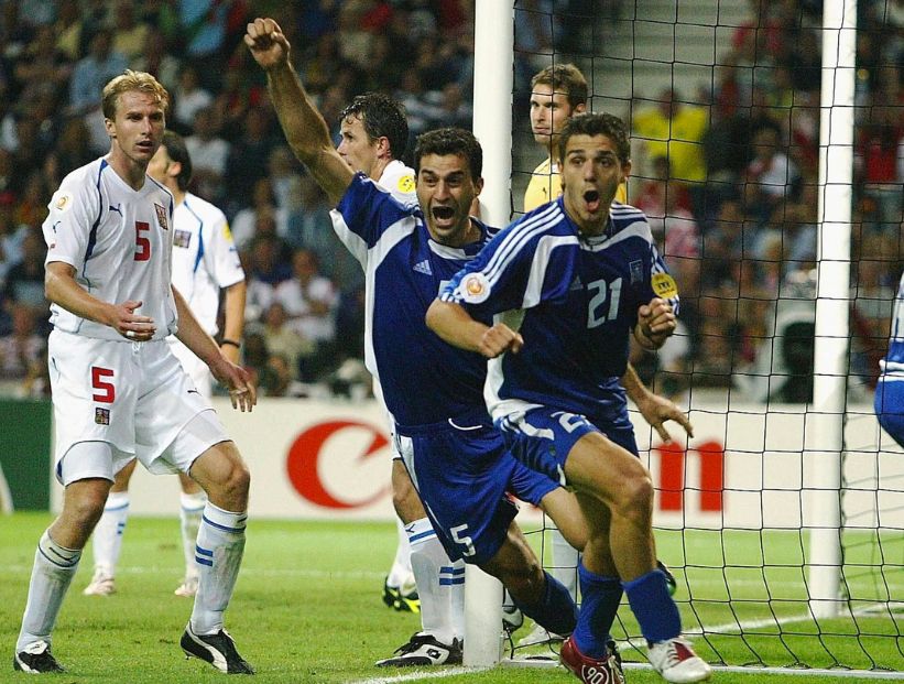 Gol de Plata, cuando Grecia le ganó a República Checa