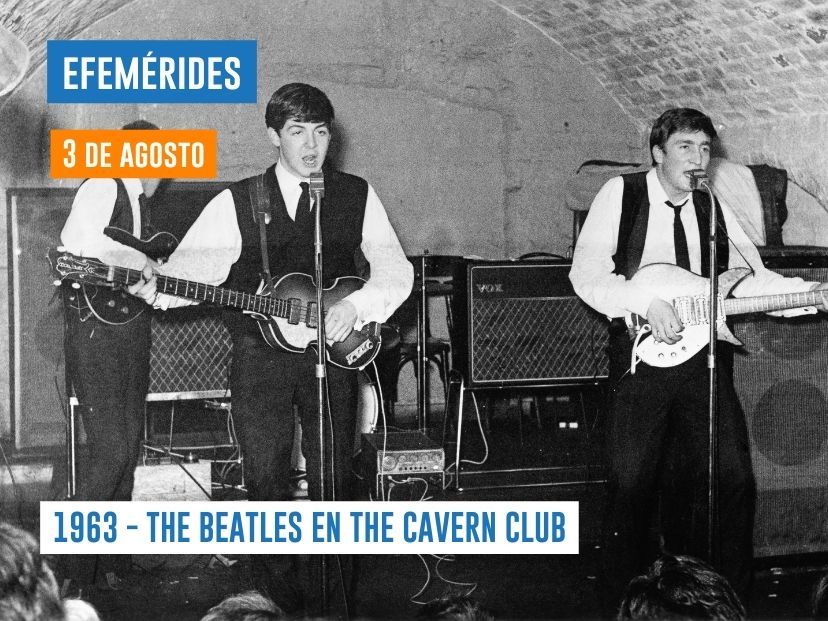 3 de agosto - The Beatles tocan por última vez en The Cavern Club