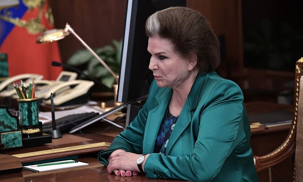 Valentina Tereshkova en 2018.
