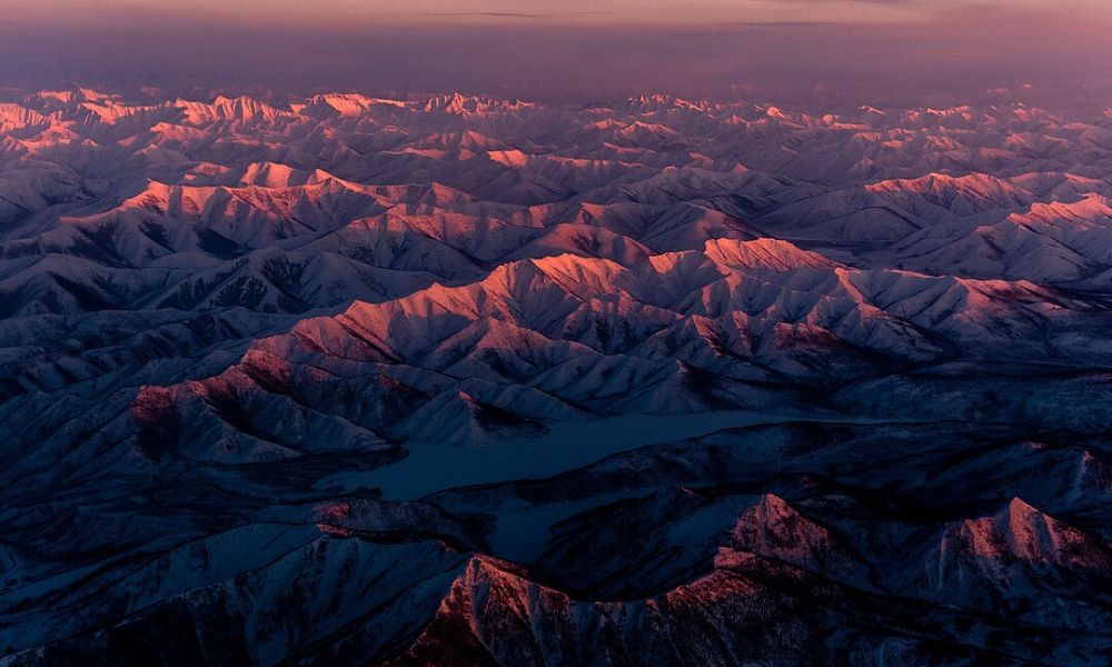 Cordillera en la República de Sajá. 