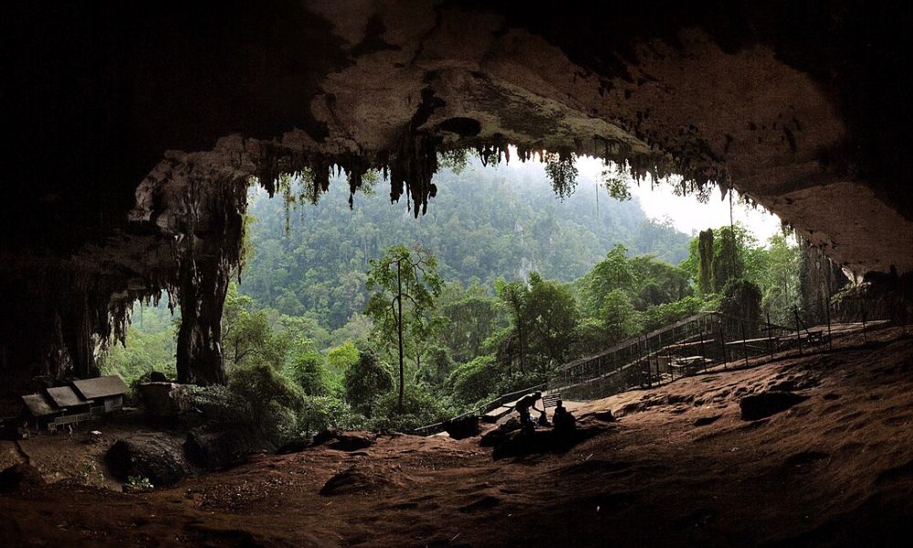 Conjunto de cuevas del Parque Nacional de Niah, en Malasia