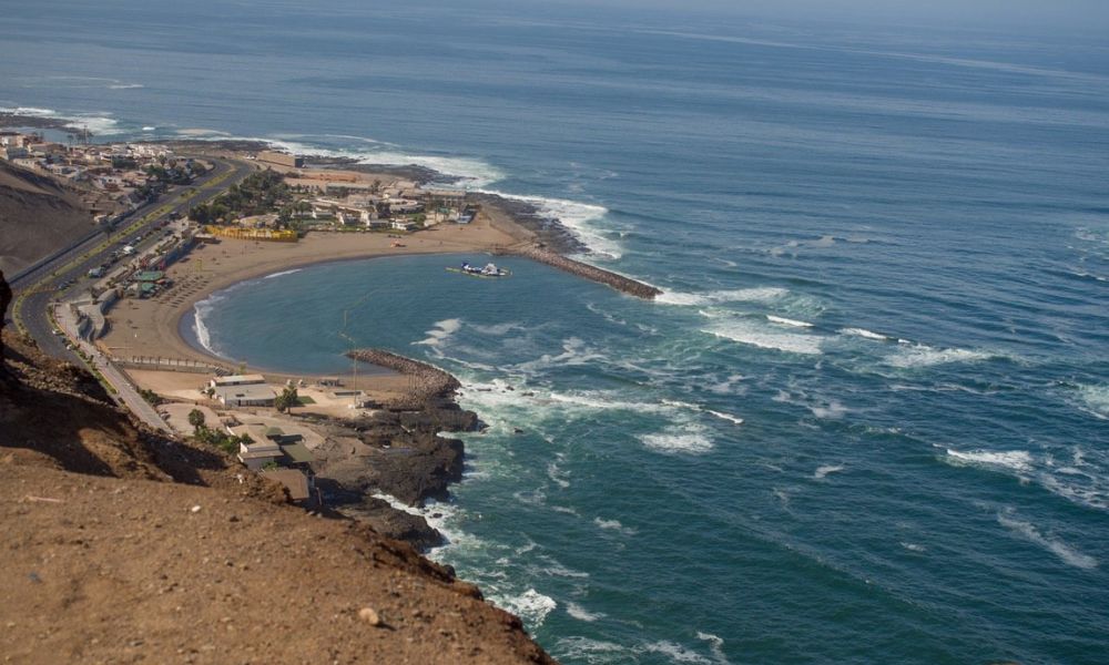 costa de arica, chile