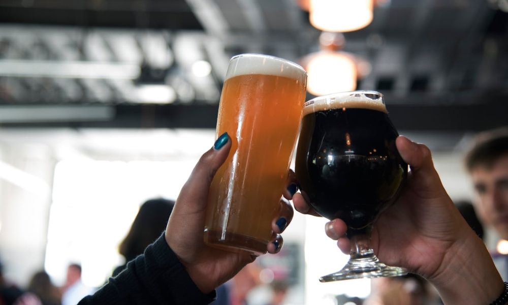 Celebración del Día Internacional de la Cerveza.