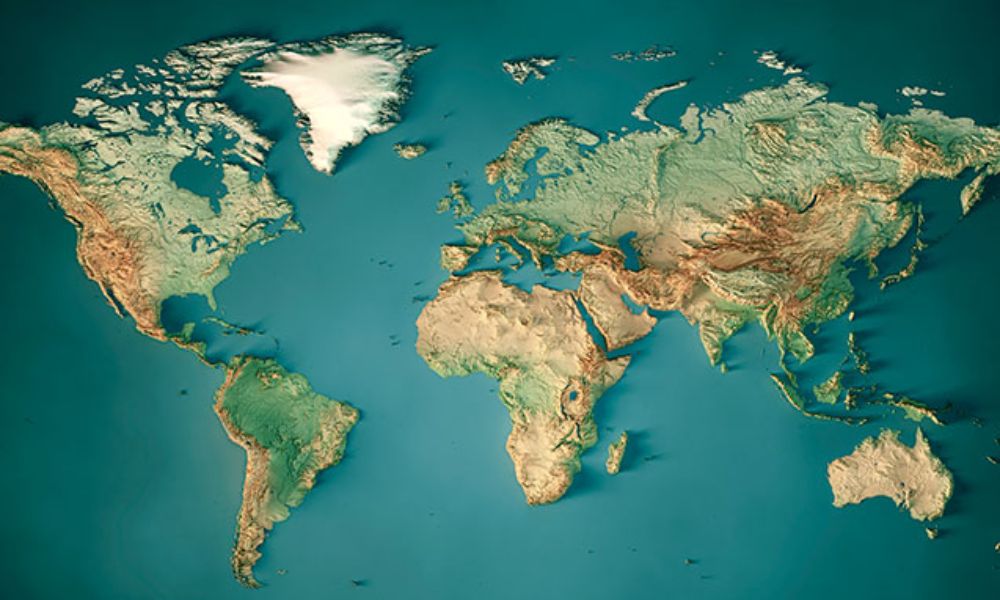 Mapa mundial: ¿qué categorías determinan el nombre de los países?