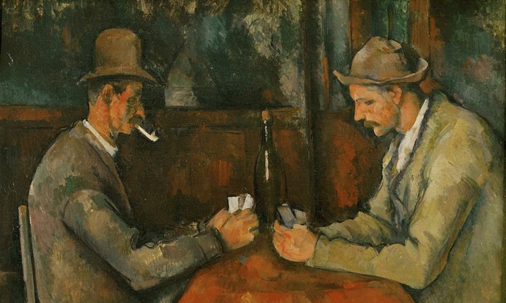 Los jugadores de cartas (Paul Cézanne) Obras de arte más caras