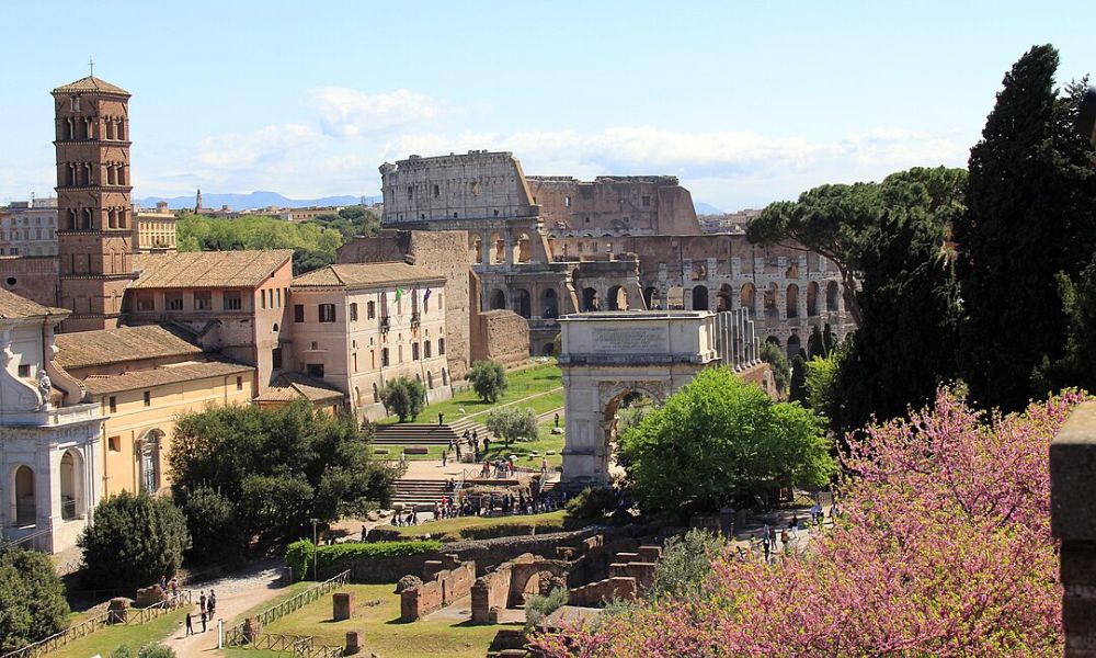 Foro Romano de Italia.