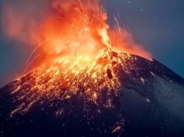 Volcán Popocatépetl, el segundo más alto de México