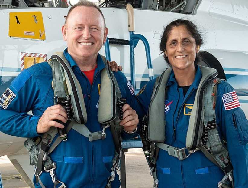 Suni Williams y Butch Wilmore, los astronautas varados en el espacio