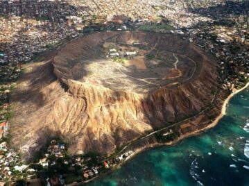 Diamond Head Cabeza de Diamante en Hawaii