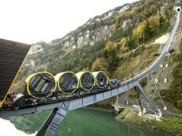 El funicular más empinado del mundo se encuentra en Suiza