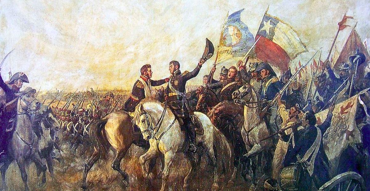 El "Abrazo de Maipú": un encuentro histórico entre O'Higgins y San ...