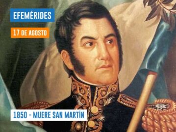 17 de agosto - Muere San Martín