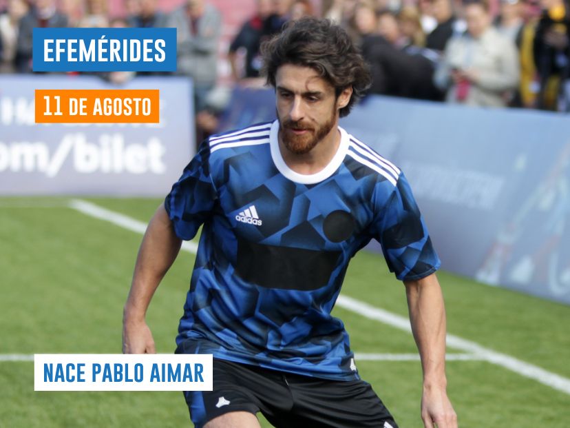 efemerdies 11 de agosto pablo aimar jugando a la pelota