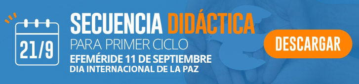 Día Internacional de la Paz: actividades del 21 de septiembre para primer y segundo ciclo para descargar gratis