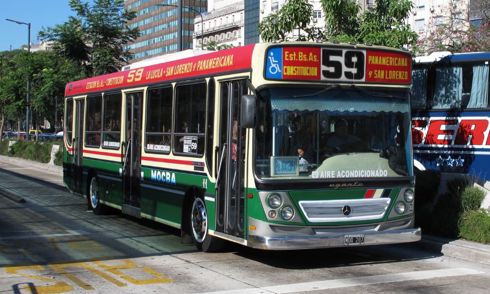 Línea 59 en el Día del Colectivero.